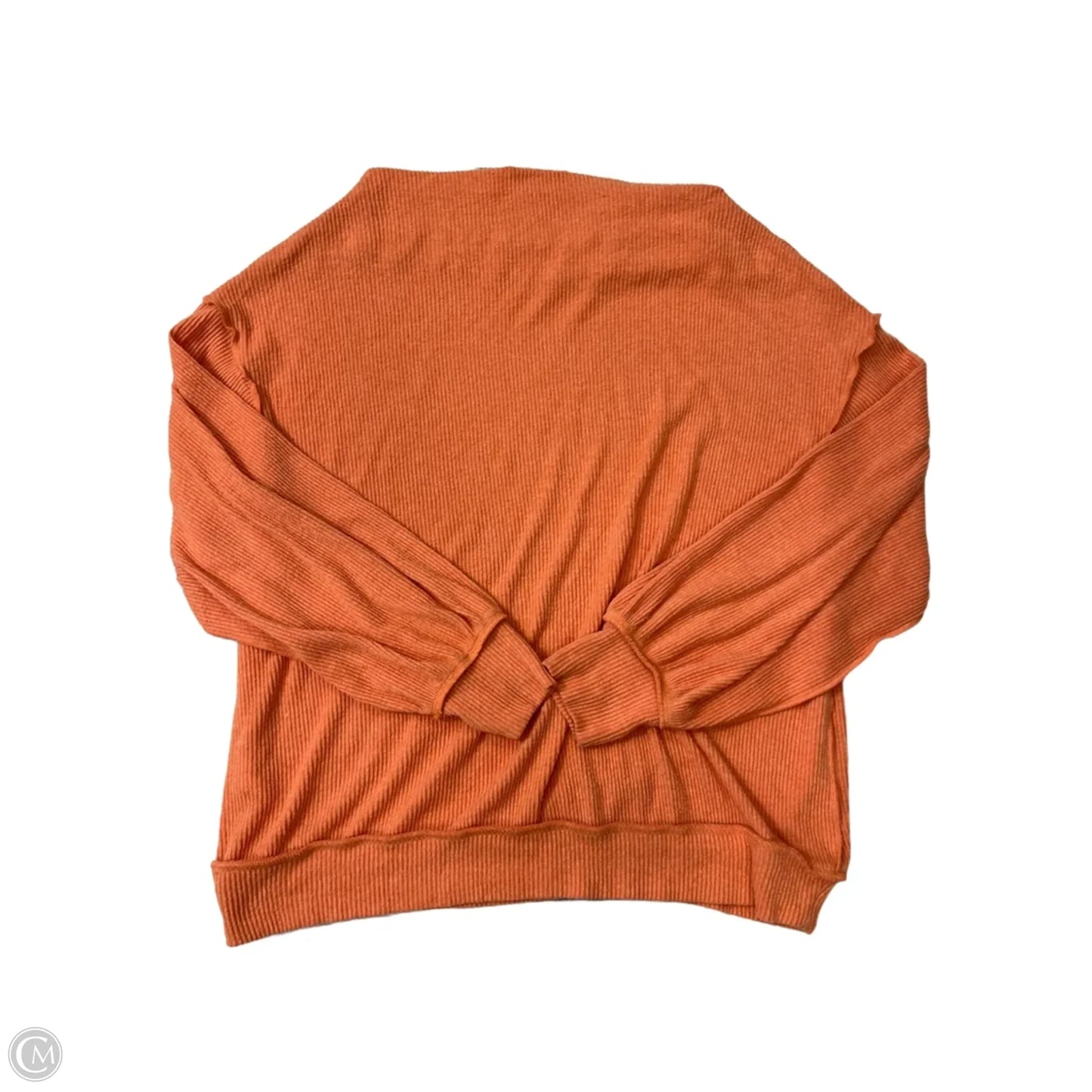 Top Long Sleeve By We The Free In Orange, Size: M