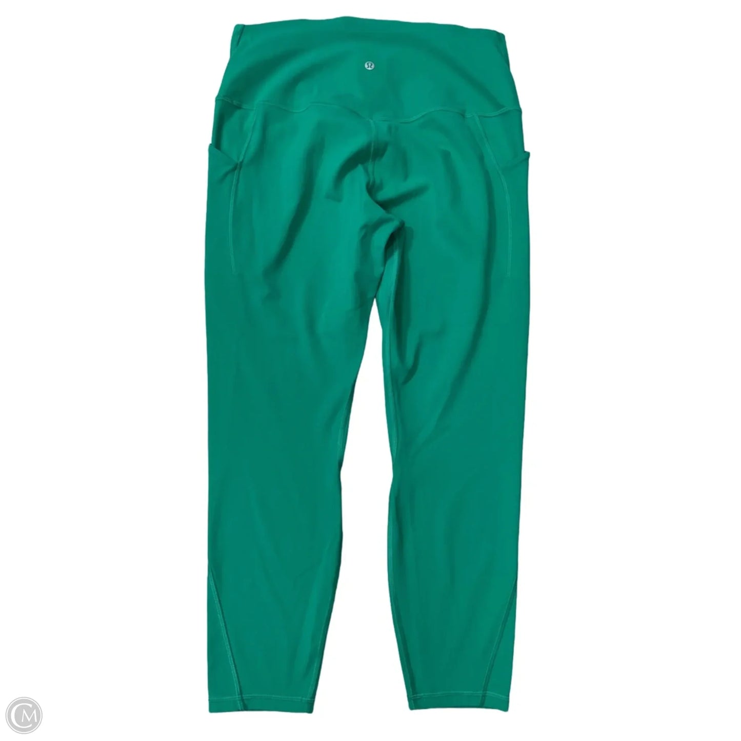 Athletic Leggings By Lululemon In Green, Size: 14