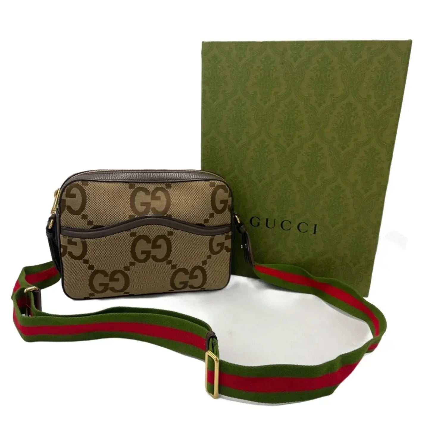 Gucci Jumbo GG Messenger Luxury Handbag