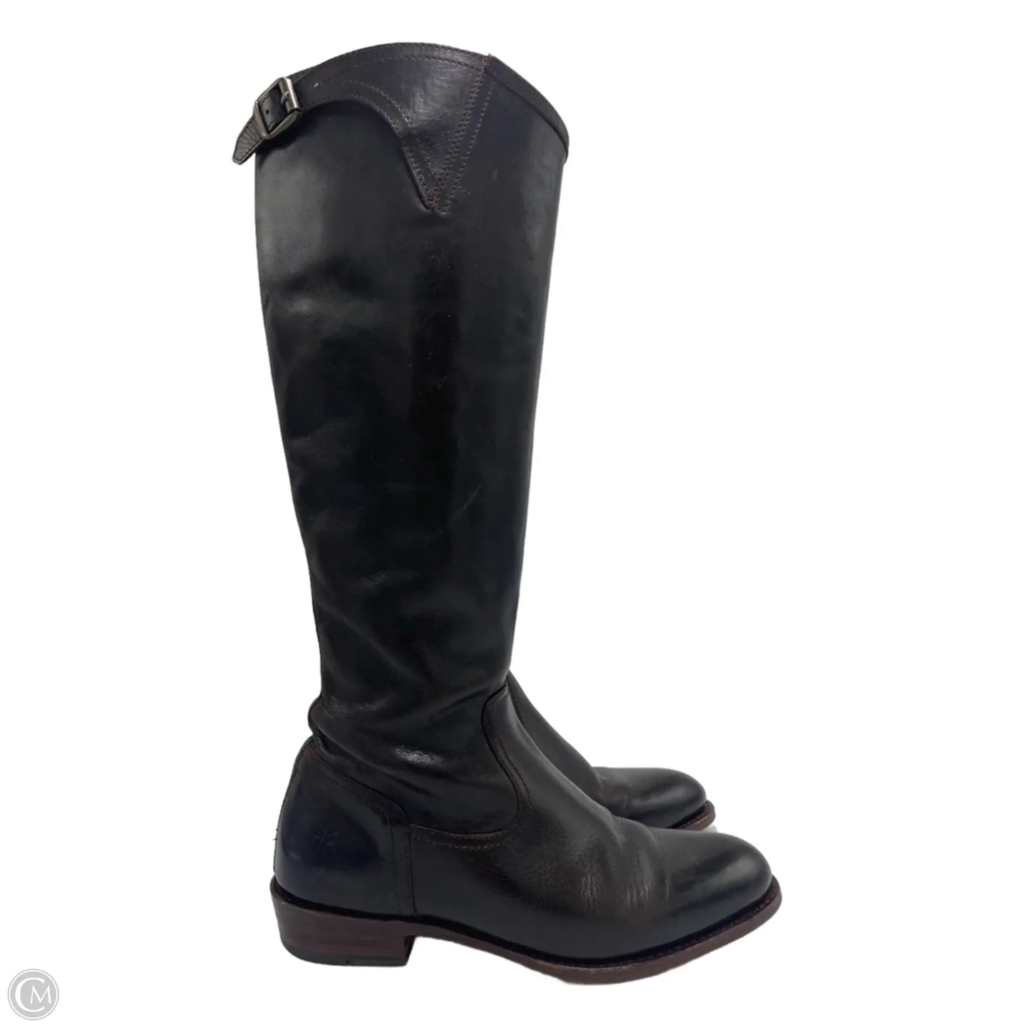 Boots Designer By Frye In Brown, Size: 7.5