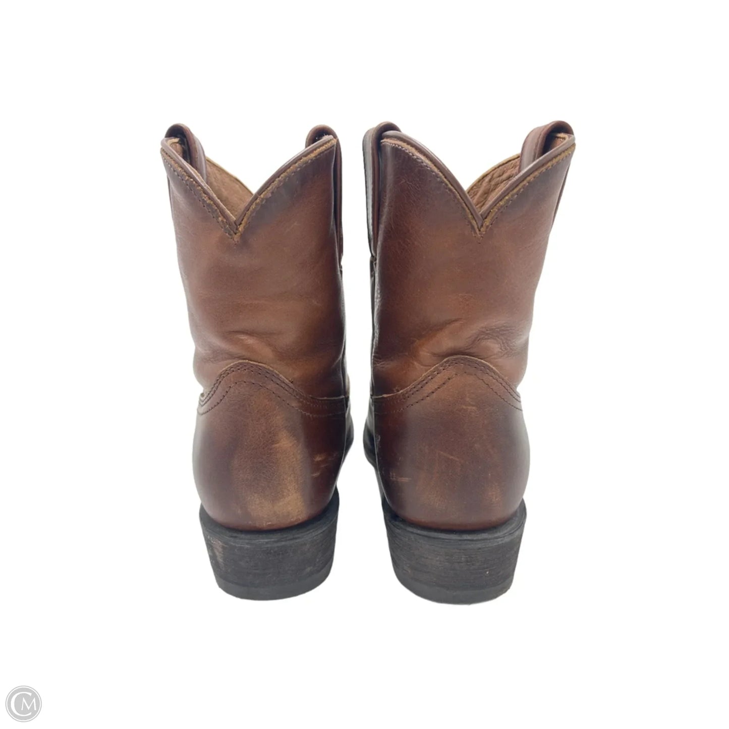 Boots Designer By Frye In Brown, Size: 7