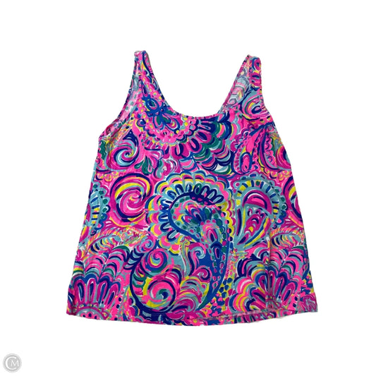 Top Sleeveless Designer By Lilly Pulitzer In Multi-colored, Size: L
