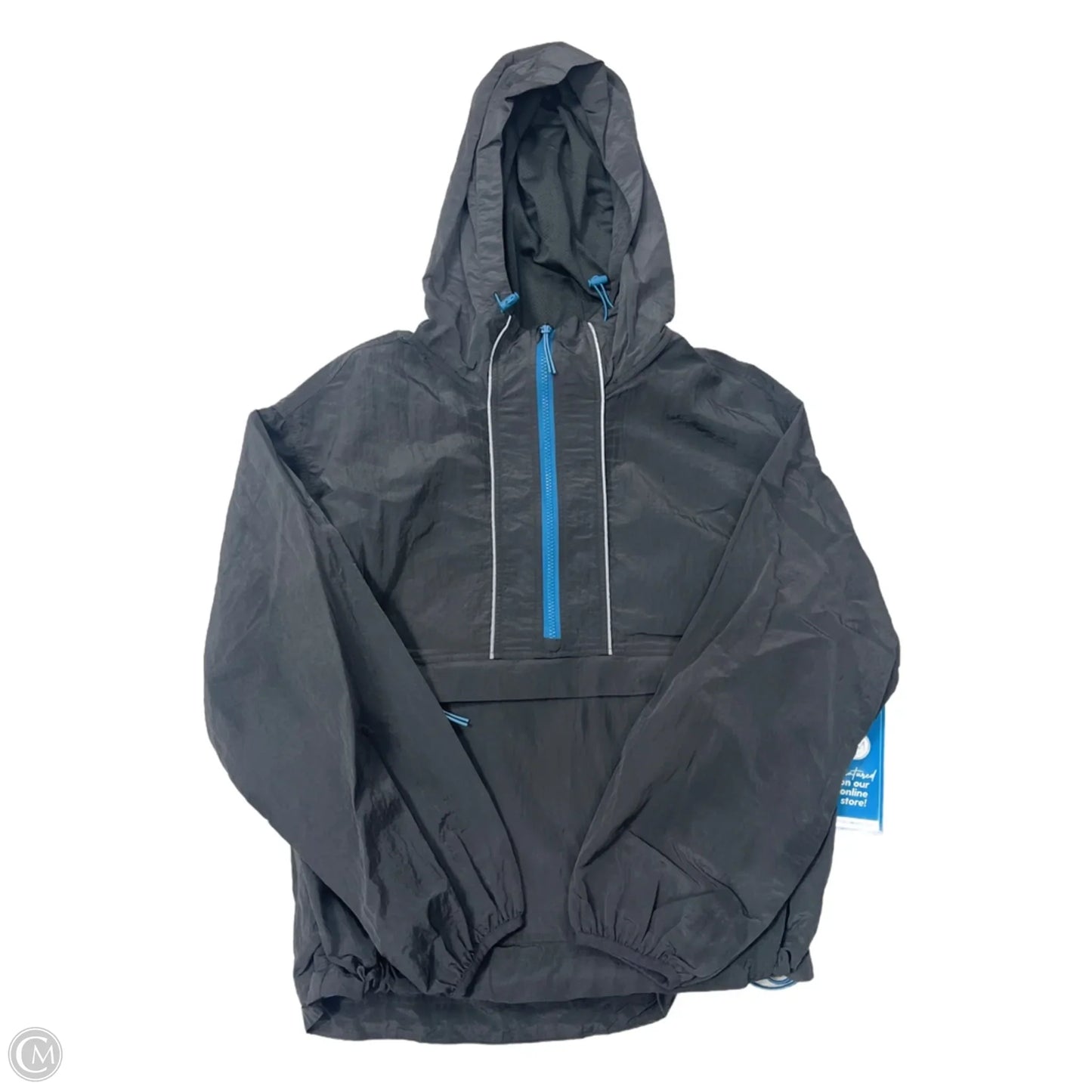 Athletic Jacket By Fabletics In Grey, Size: Xs