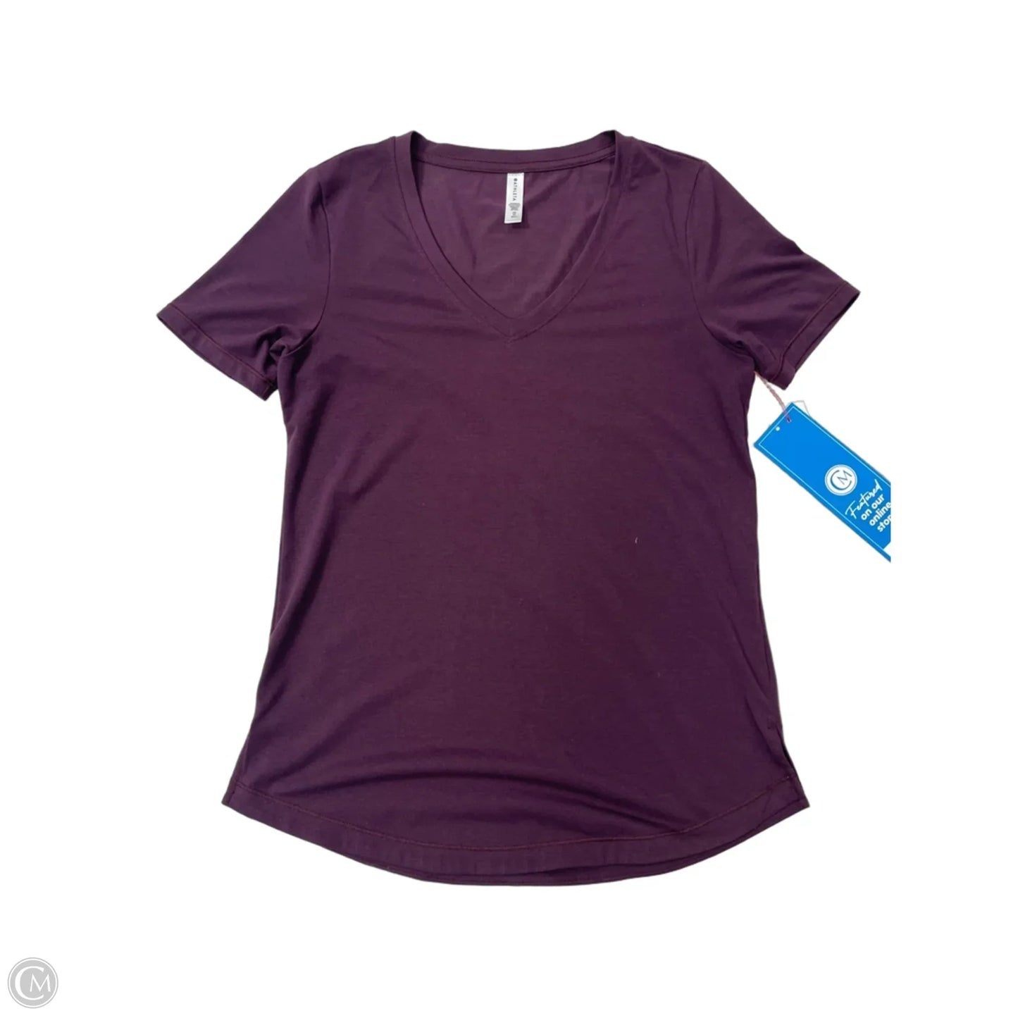 Athletic Top Short Sleeve By Athleta In Purple, Size: Xs