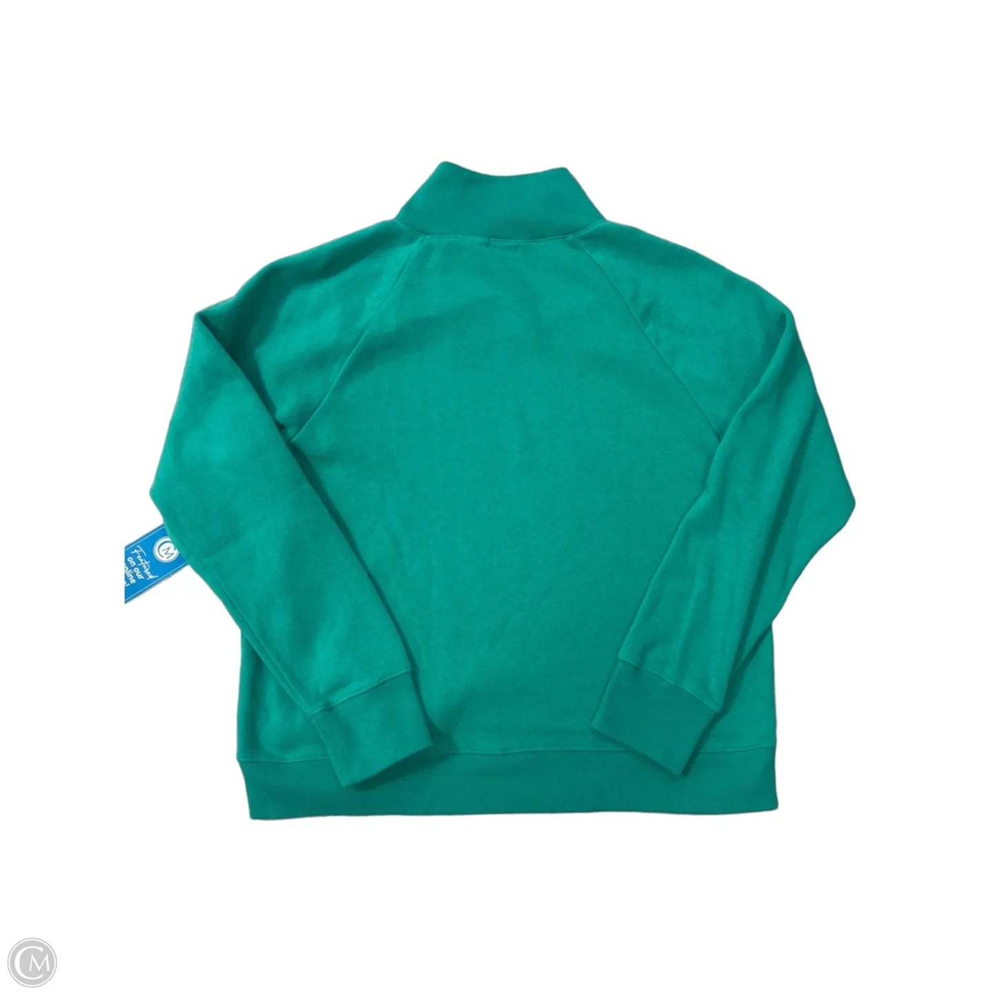 Top Long Sleeve By J. Crew In Green, Size: L