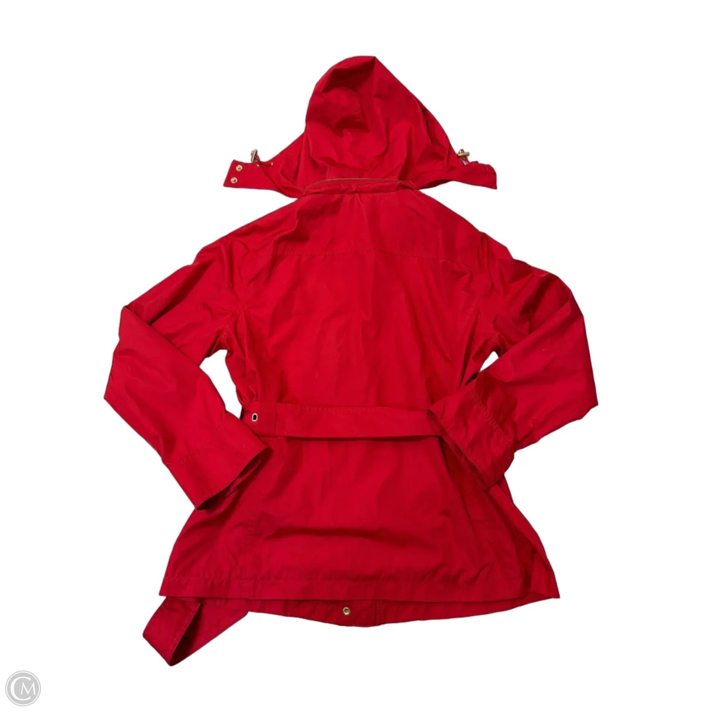 Jacket Windbreaker By Lauren By Ralph Lauren In Red, Size: L
