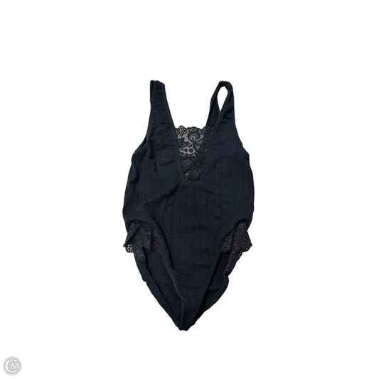 Bodysuit By Anthropologie In Black, Size: Xxs