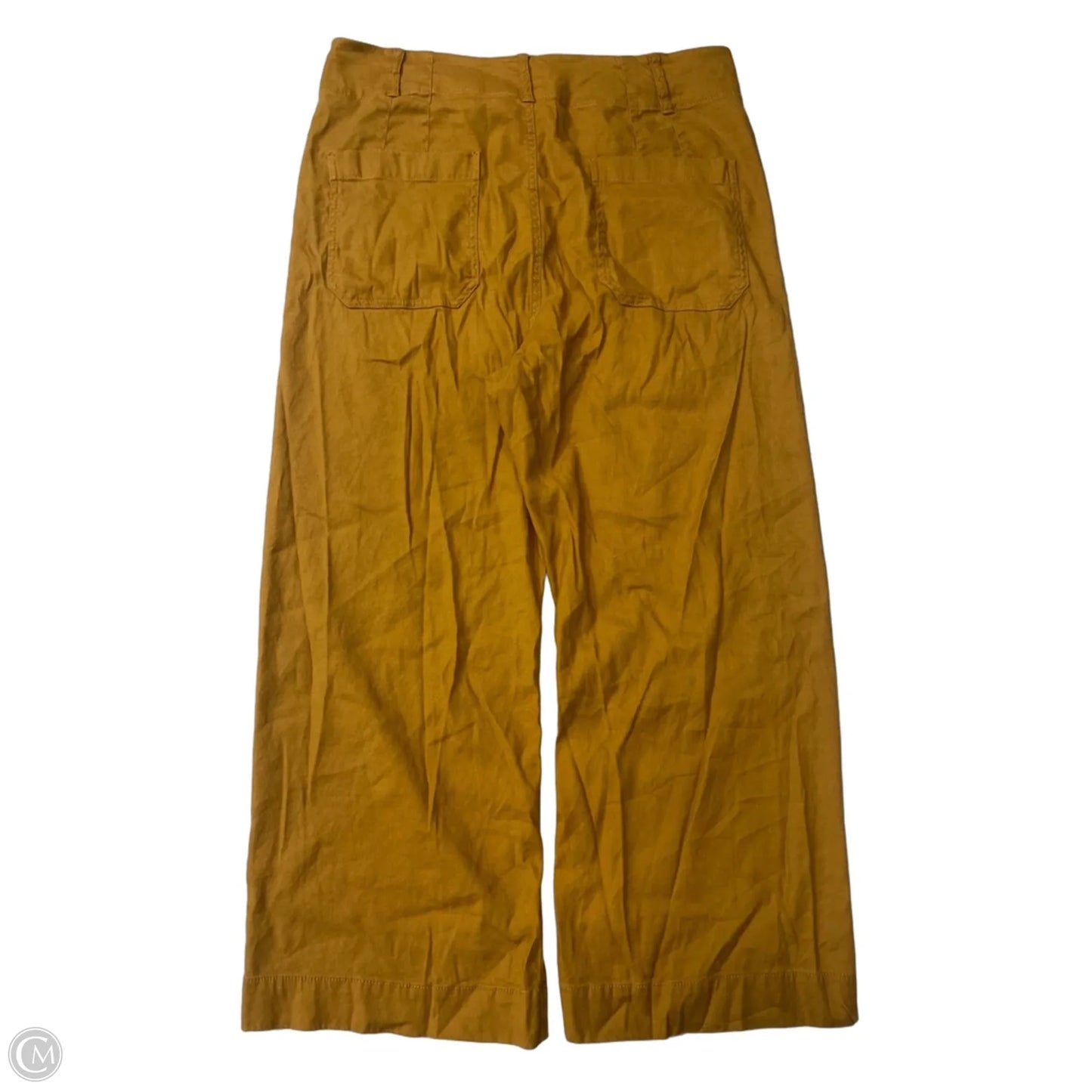 Pants Wide Leg By Maeve In Yellow, Size: 14