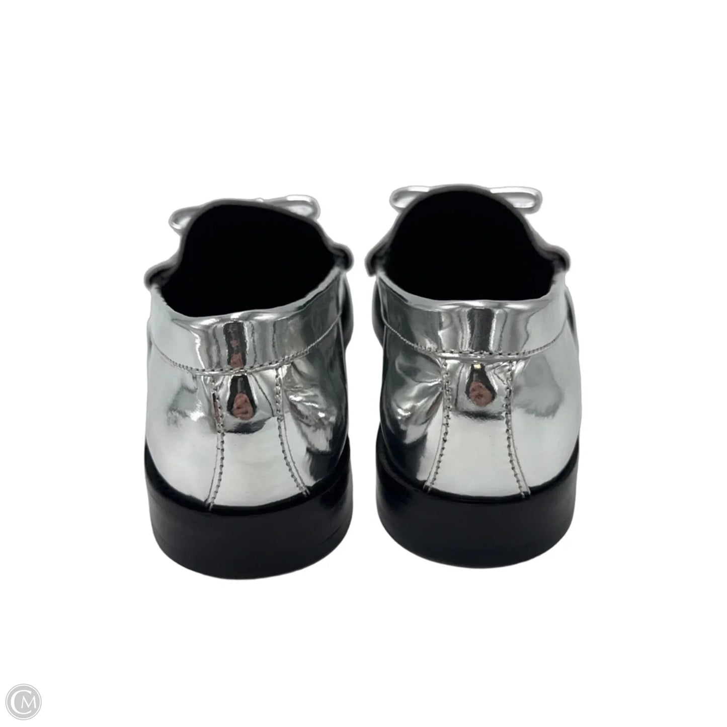 Like New! Shoes Designer By Stuart Weitzman In Silver, Size: 7.5