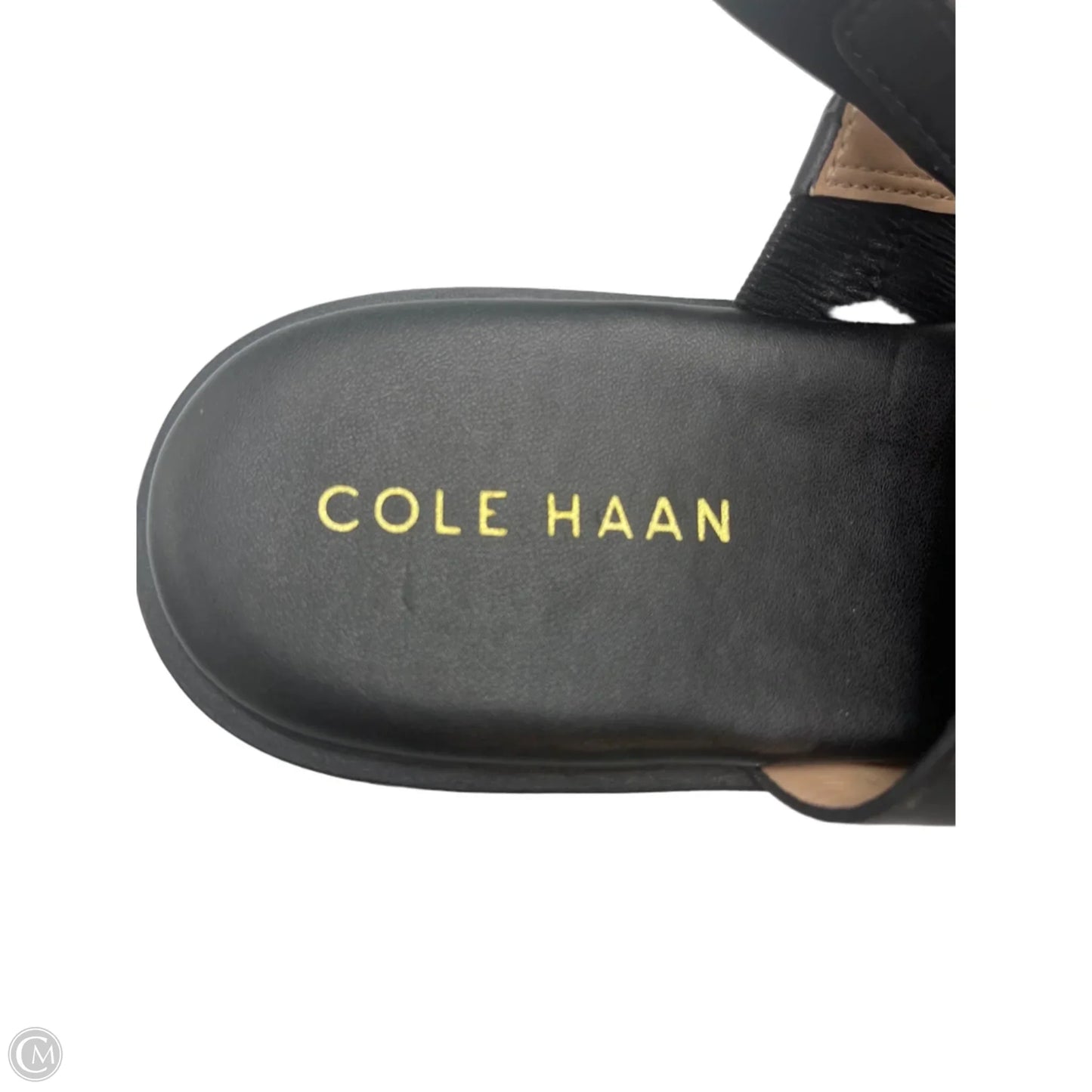 Sandals Designer By Cole-Haan In Black, Size: 9