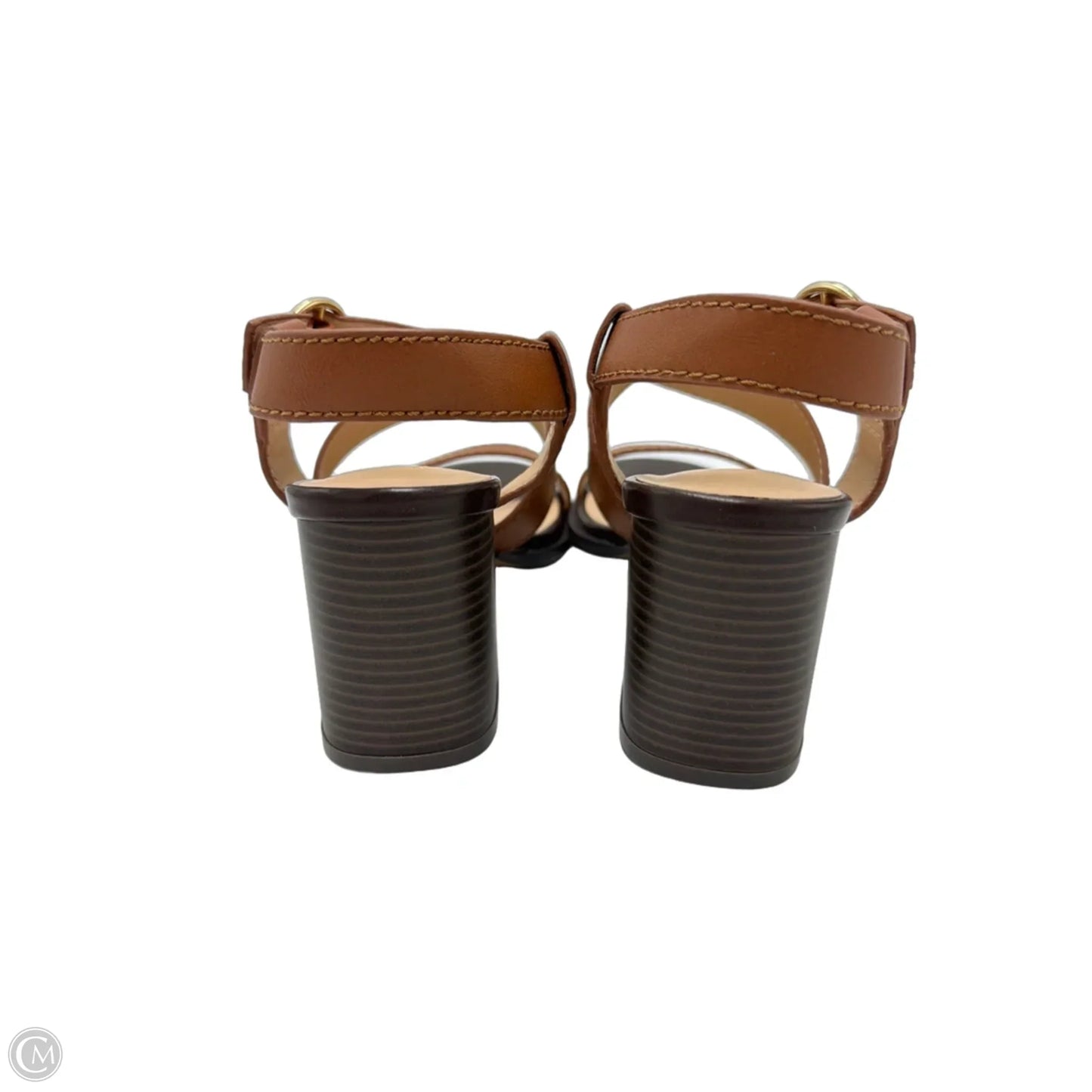 Shoes Heels Block By Loft In Brown, Size: 6.5