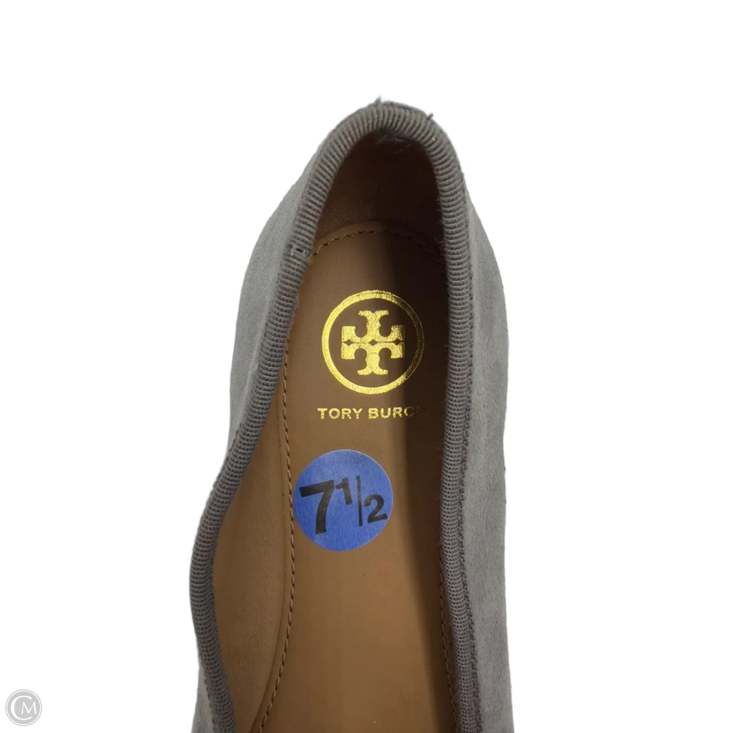 Shoes Designer By Tory Burch In Grey, Size: 7.5