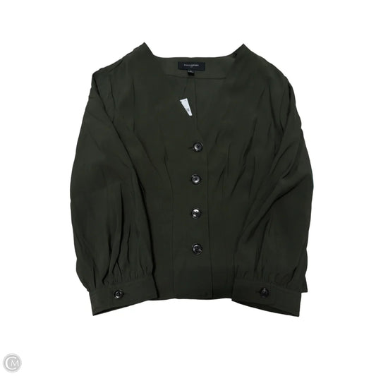 New! Top Long Sleeve By Banana Republic In Green, Size: Xs