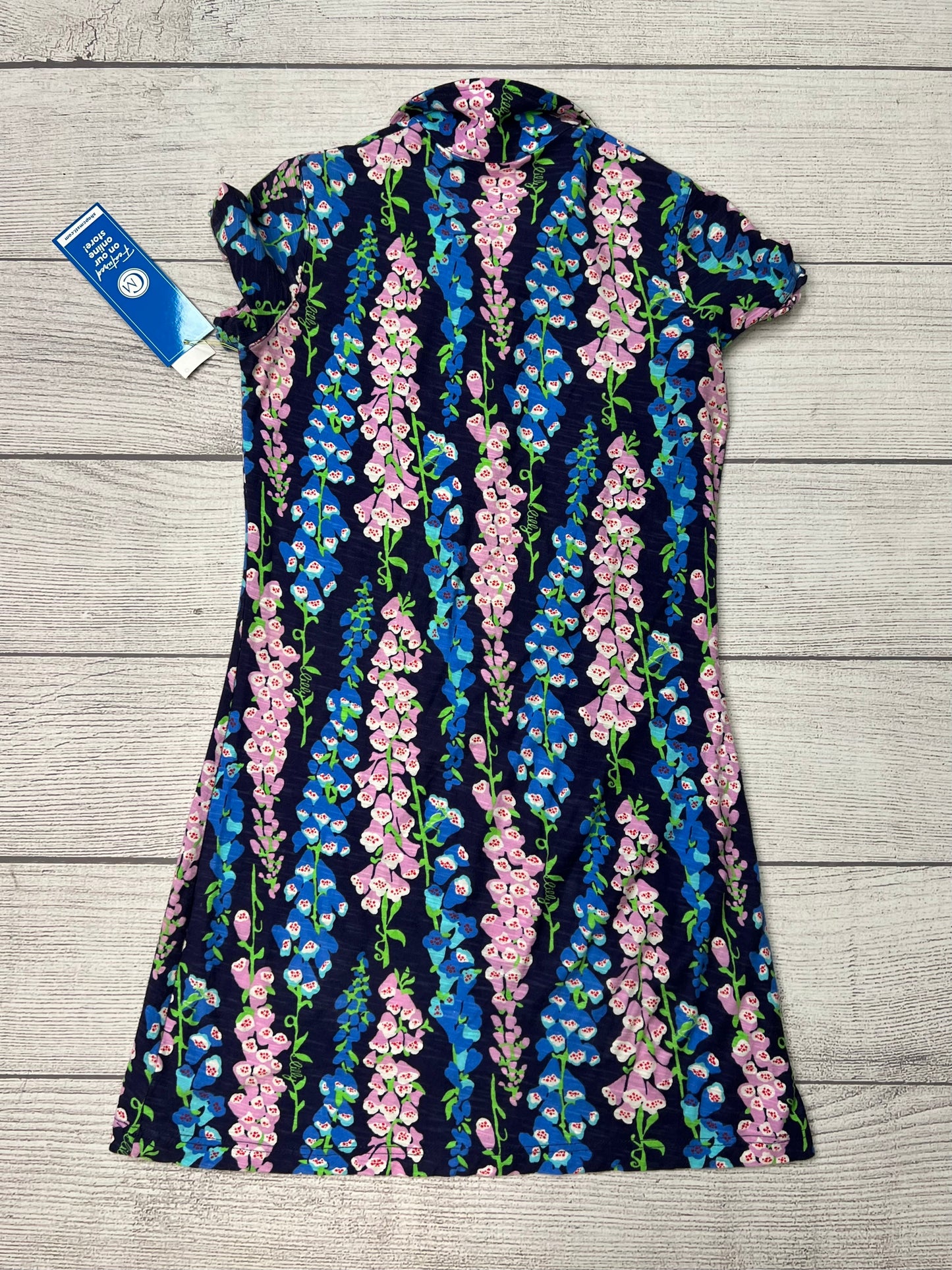 Blue Green Dress Casual Short Lilly Pulitzer, Size S