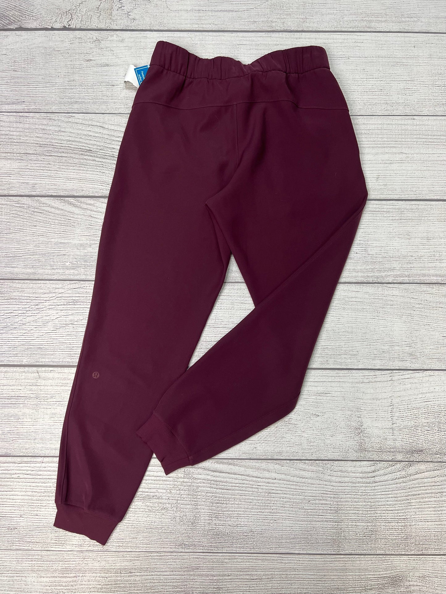 Athletic Pants By Lululemon In Maroon, Size: S