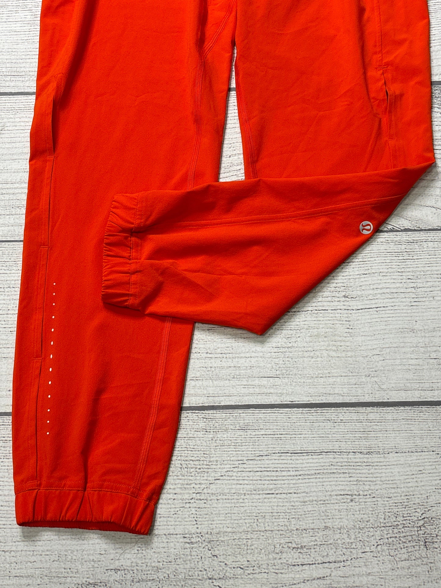 Athletic Pants By Lululemon In Orange, Size: S