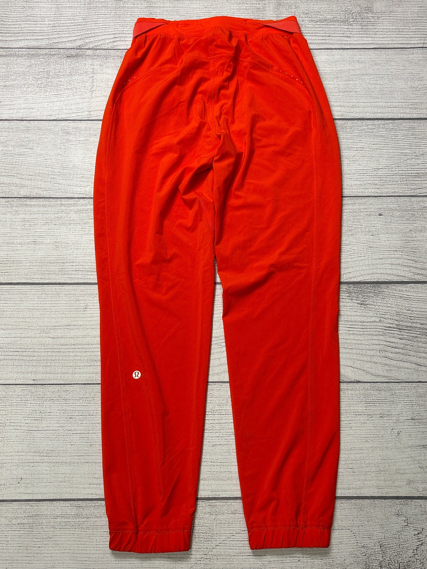 Athletic Pants By Lululemon In Orange, Size: S