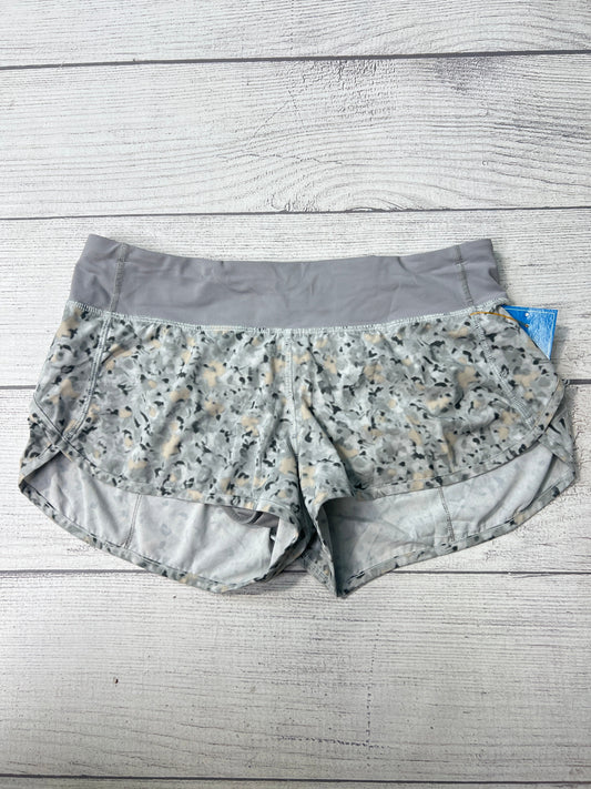 Athletic Shorts By Lululemon In Grey, Size: 8