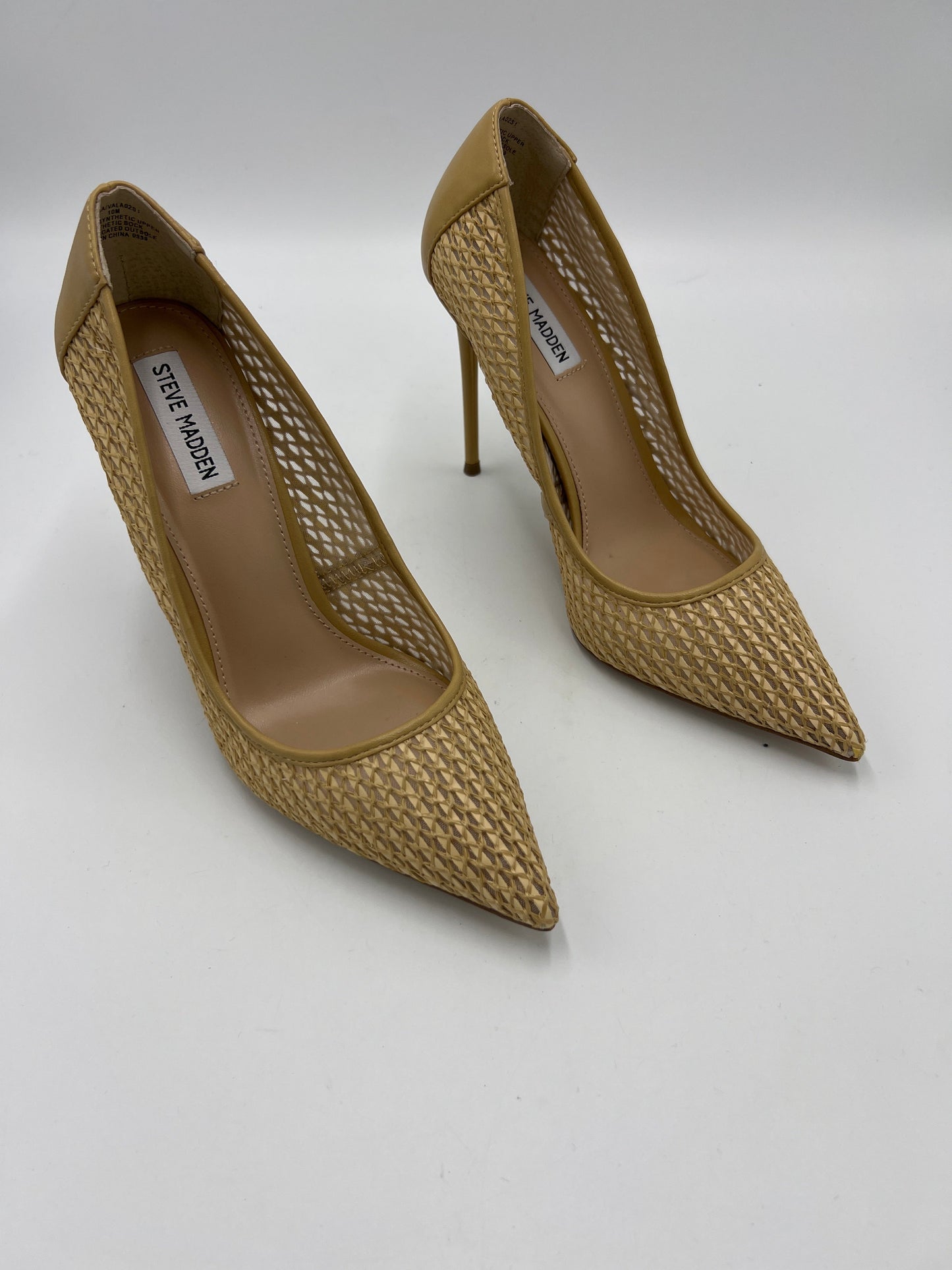 Shoes Heels Stiletto By Steve Madden In Tan, Size: 10