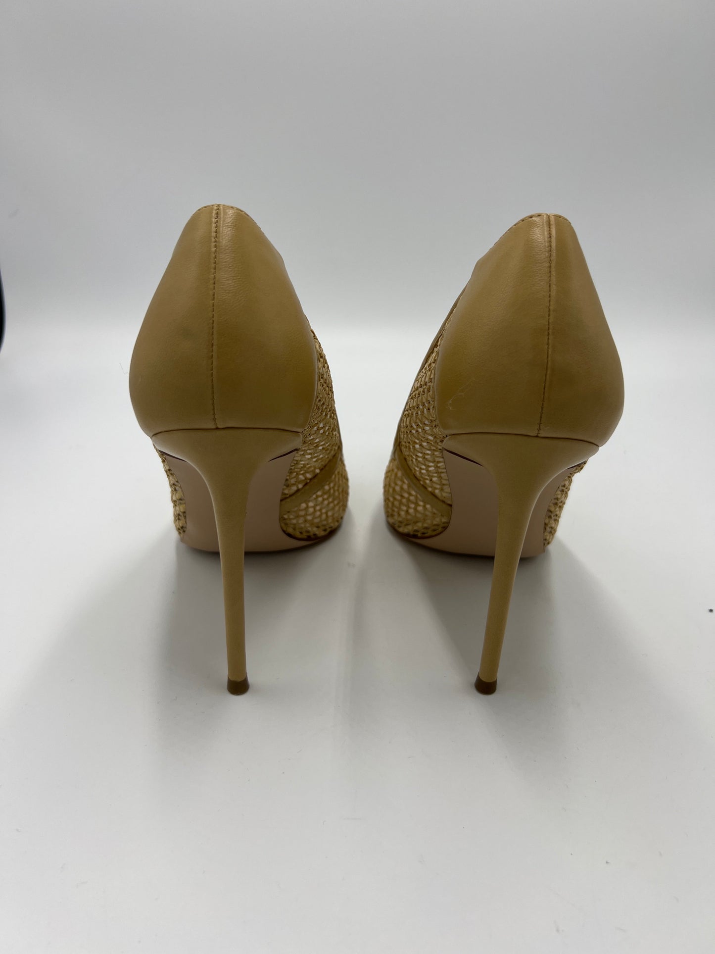 Shoes Heels Stiletto By Steve Madden In Tan, Size: 10