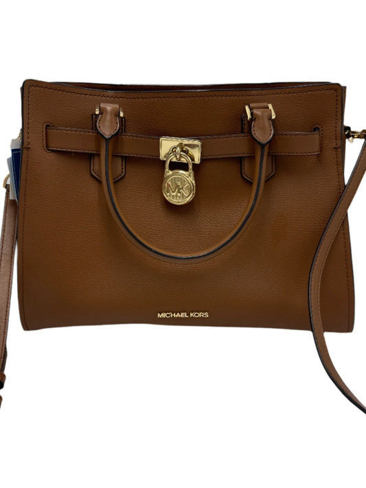 Leather Handbag Designer By Michael Kors