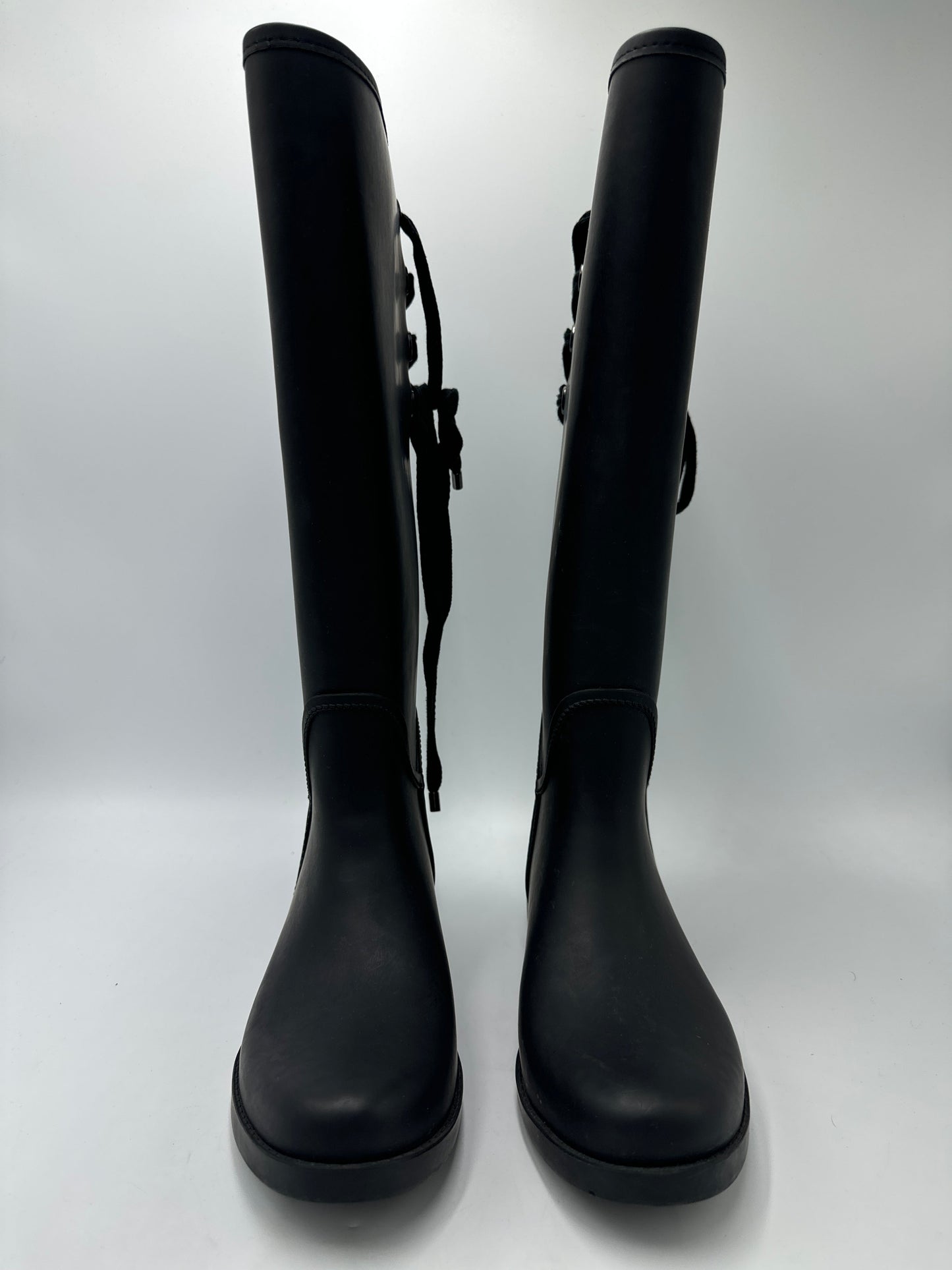 Boots Designer By Coach In Black, Size: 7