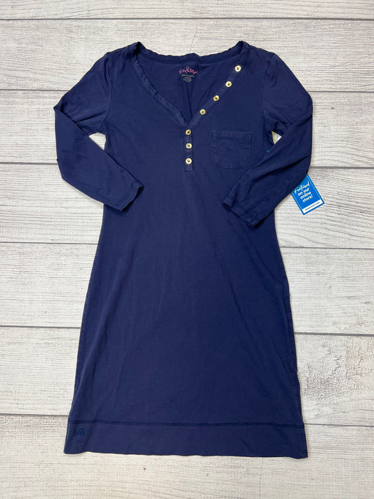 Navy Dress Casual Short Lilly Pulitzer, Size Xs