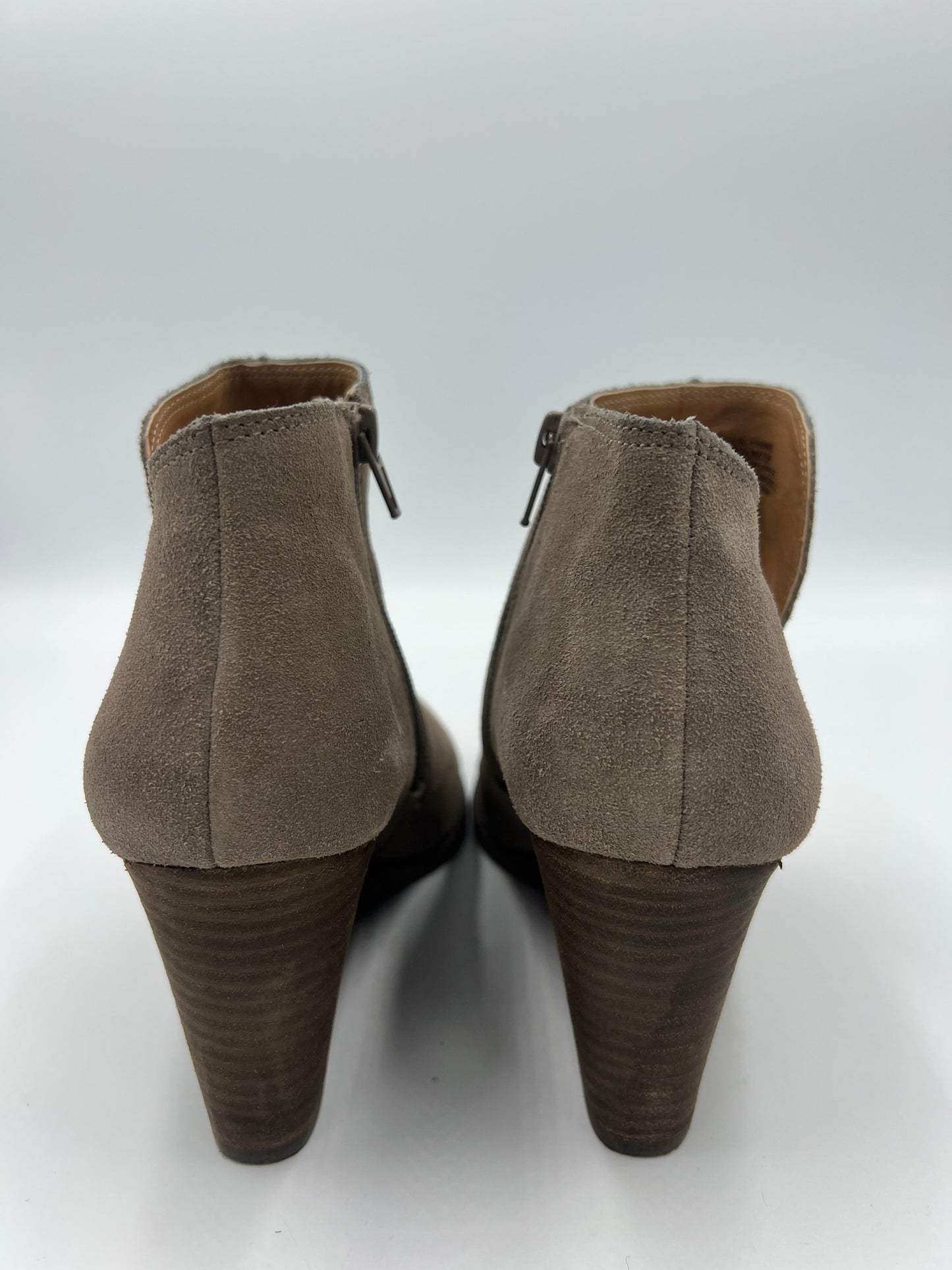 Boots Wedge By Lucky Brand In Taupe, Size: 8.5