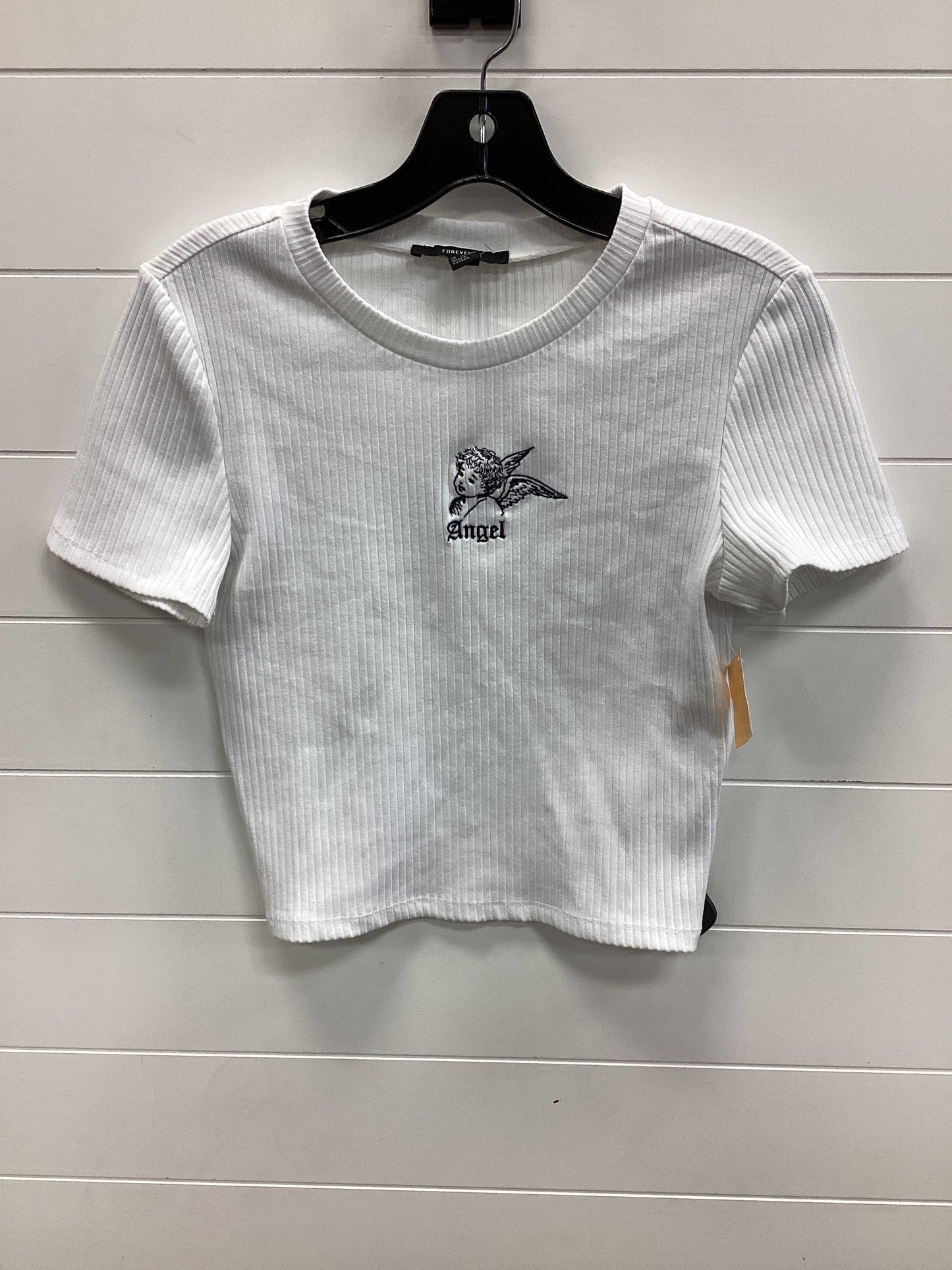 Top Ss By Forever 21 In White, Size:M