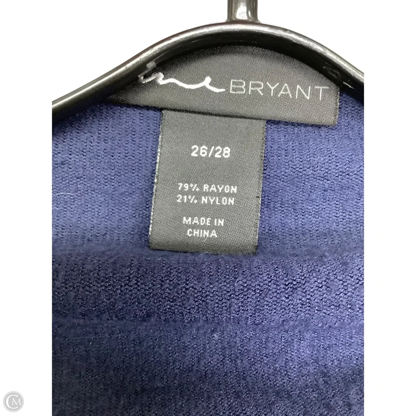 Sweater Cardigan By Lane Bryant In Navy, Size: 4x