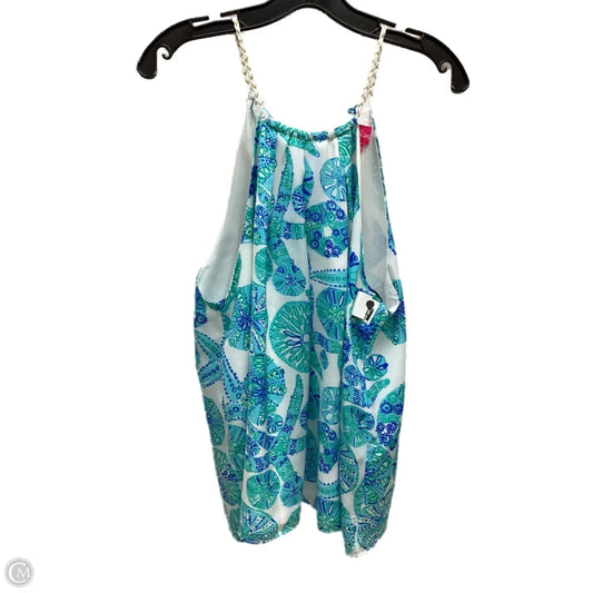 Top Sleeveless Designer By Lilly Pulitzer In Multi-colored, Size: Xl
