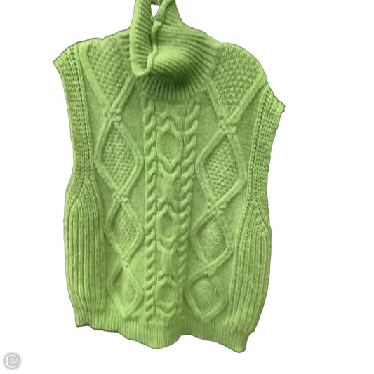 Sweater By Anthropologie In Green