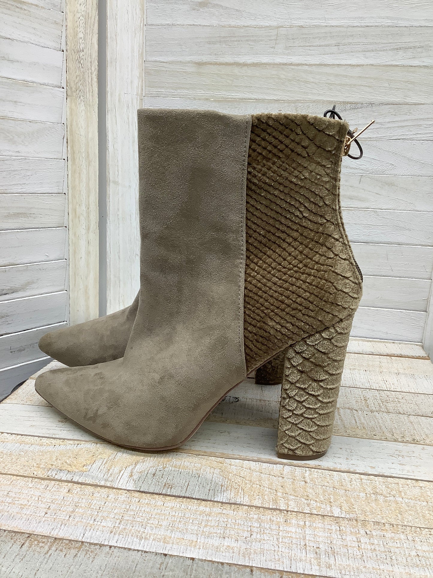 Boots Ankle Heels By Shoedazzle  Size: 11