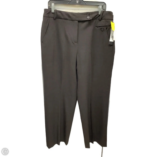 Pants Dress By Larry Levine In Brown, Size: 14