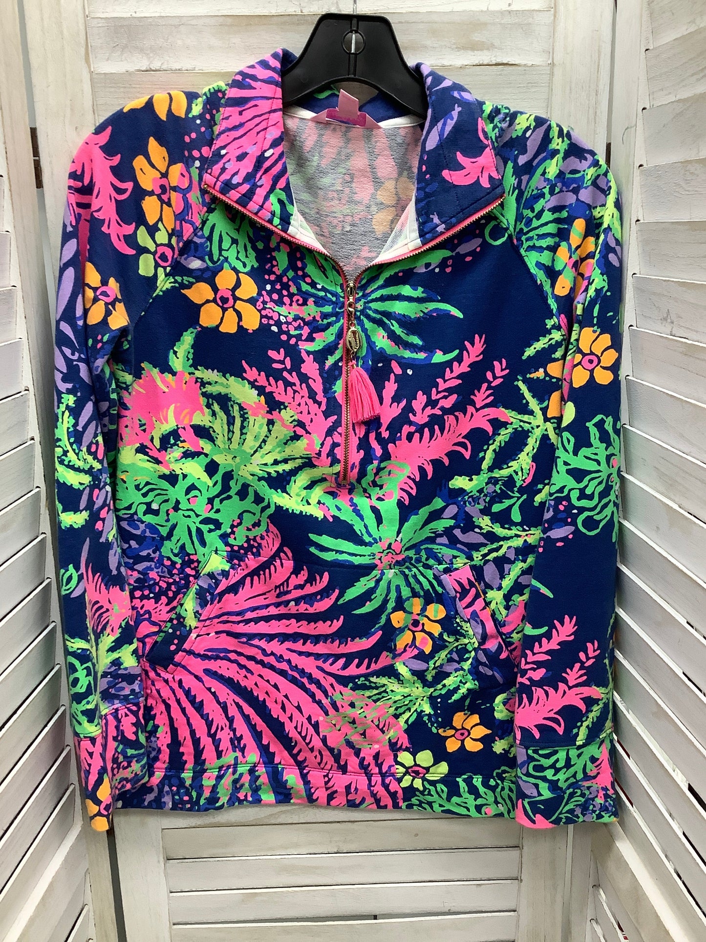 Sweatshirt Collar By Lilly Pulitzer In Multi-colored, Size: Xs