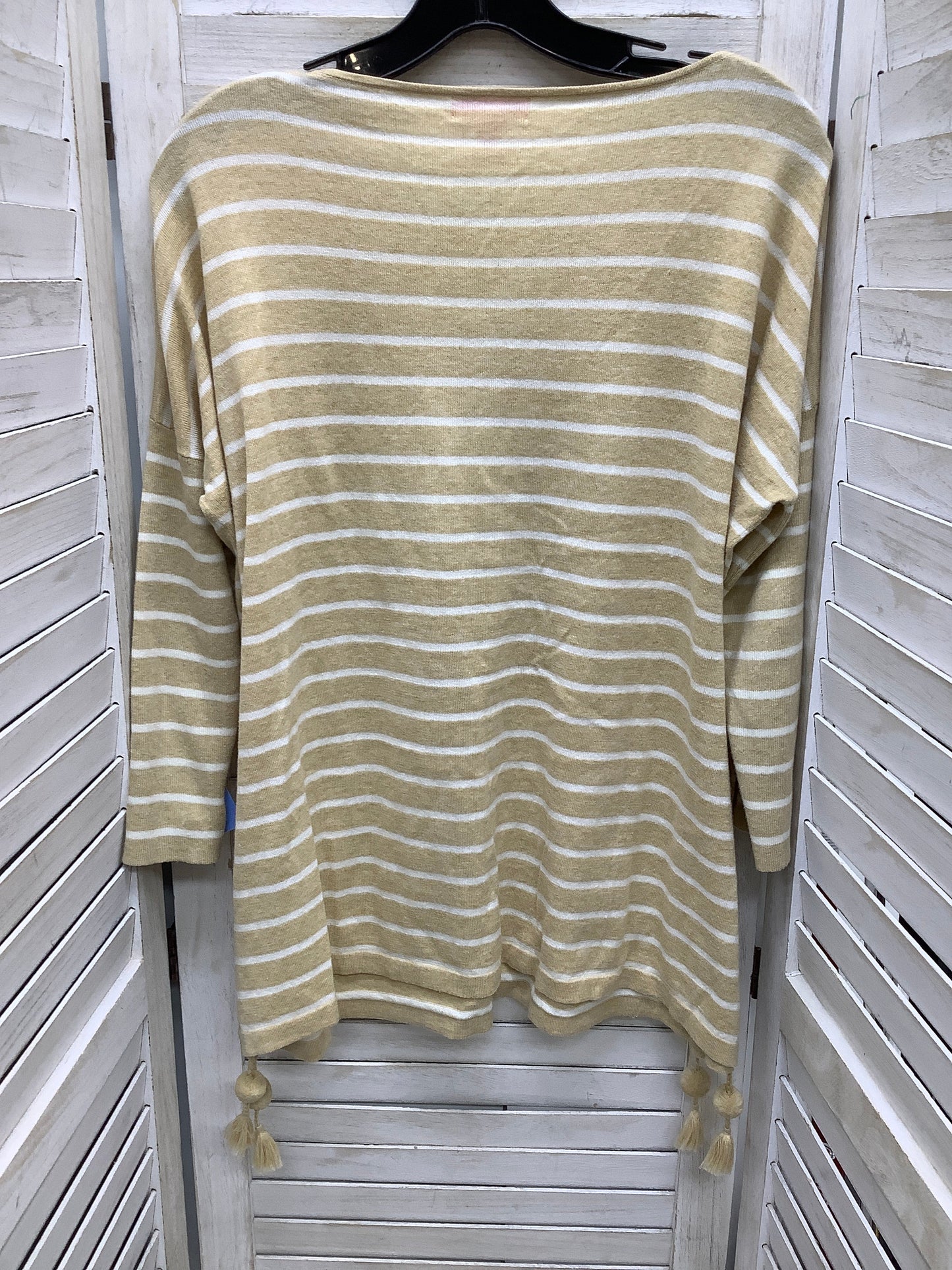 Top Long Sleeve By Lilly Pulitzer In Striped Pattern, Size: Xs