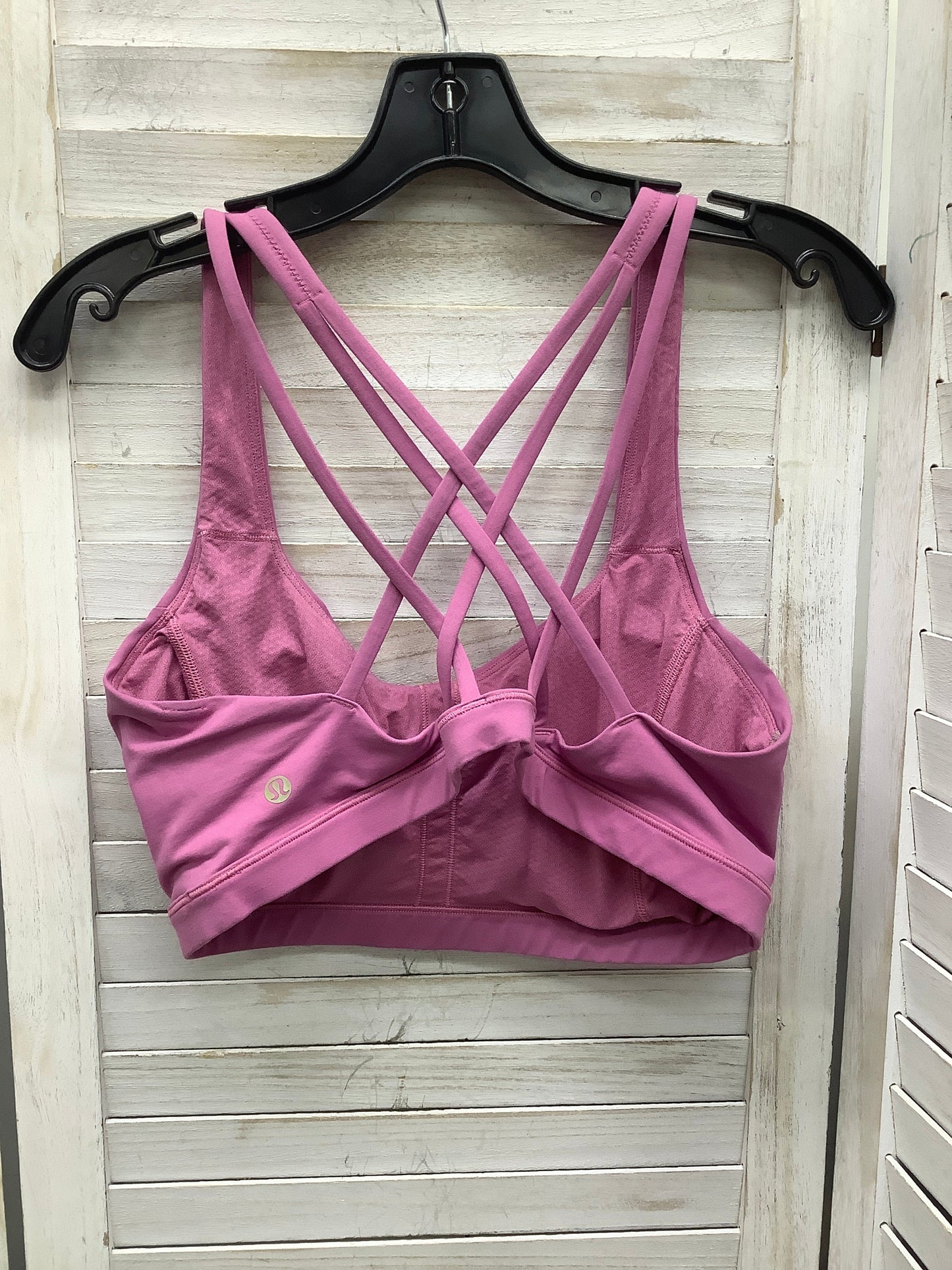 Athletic Bra By Lululemon In Purple, Size: 12