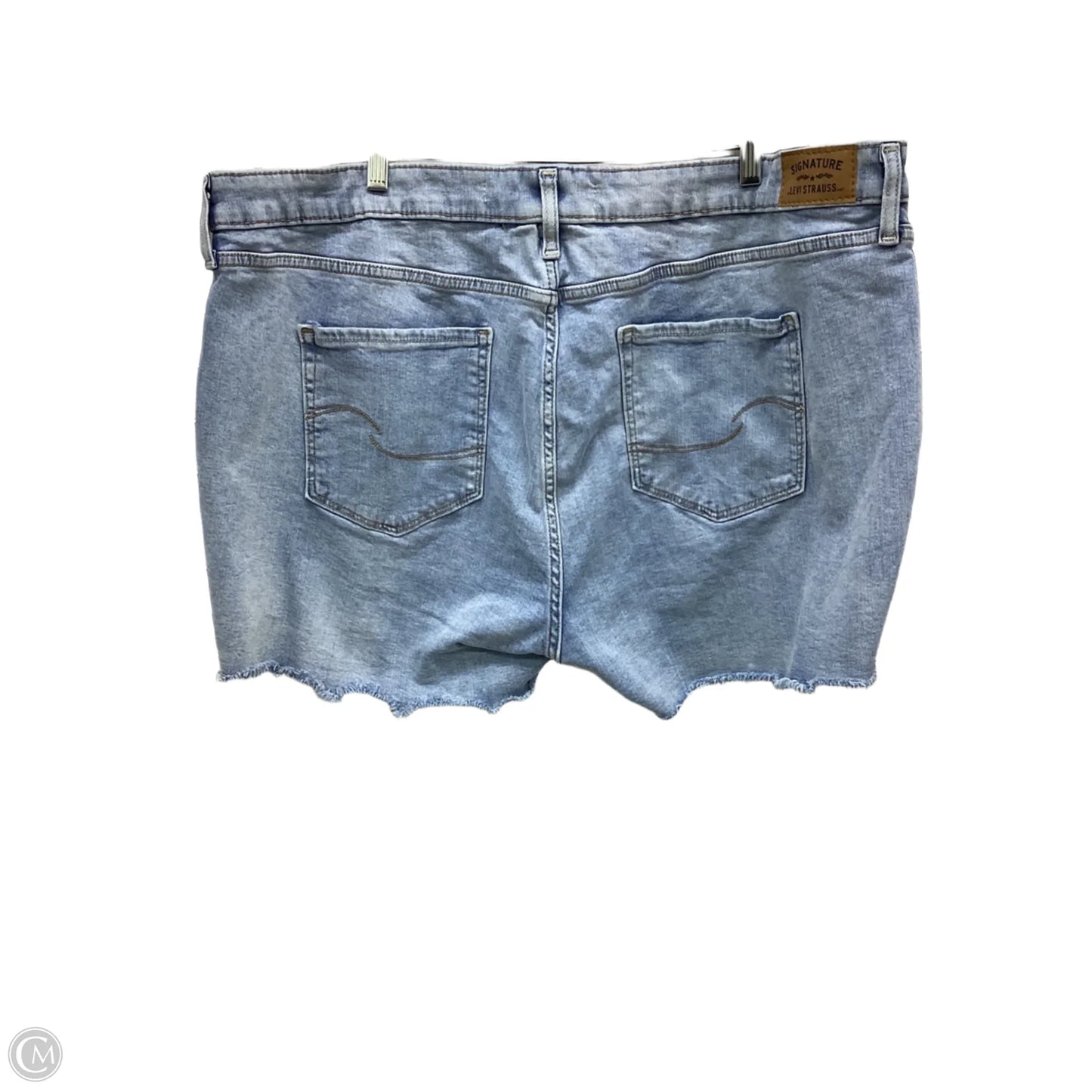 Shorts By Levis In Blue Denim, Size: 22
