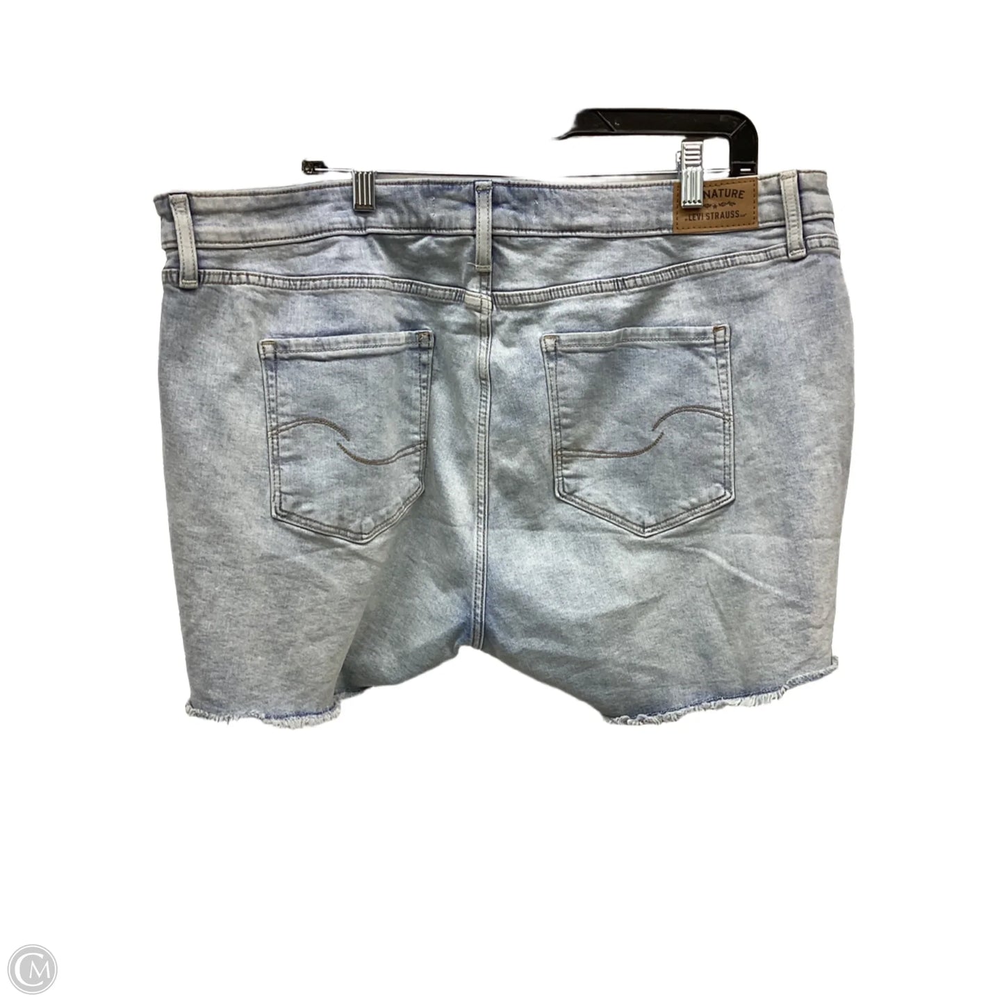 Shorts By Levis In Blue Denim, Size: 20