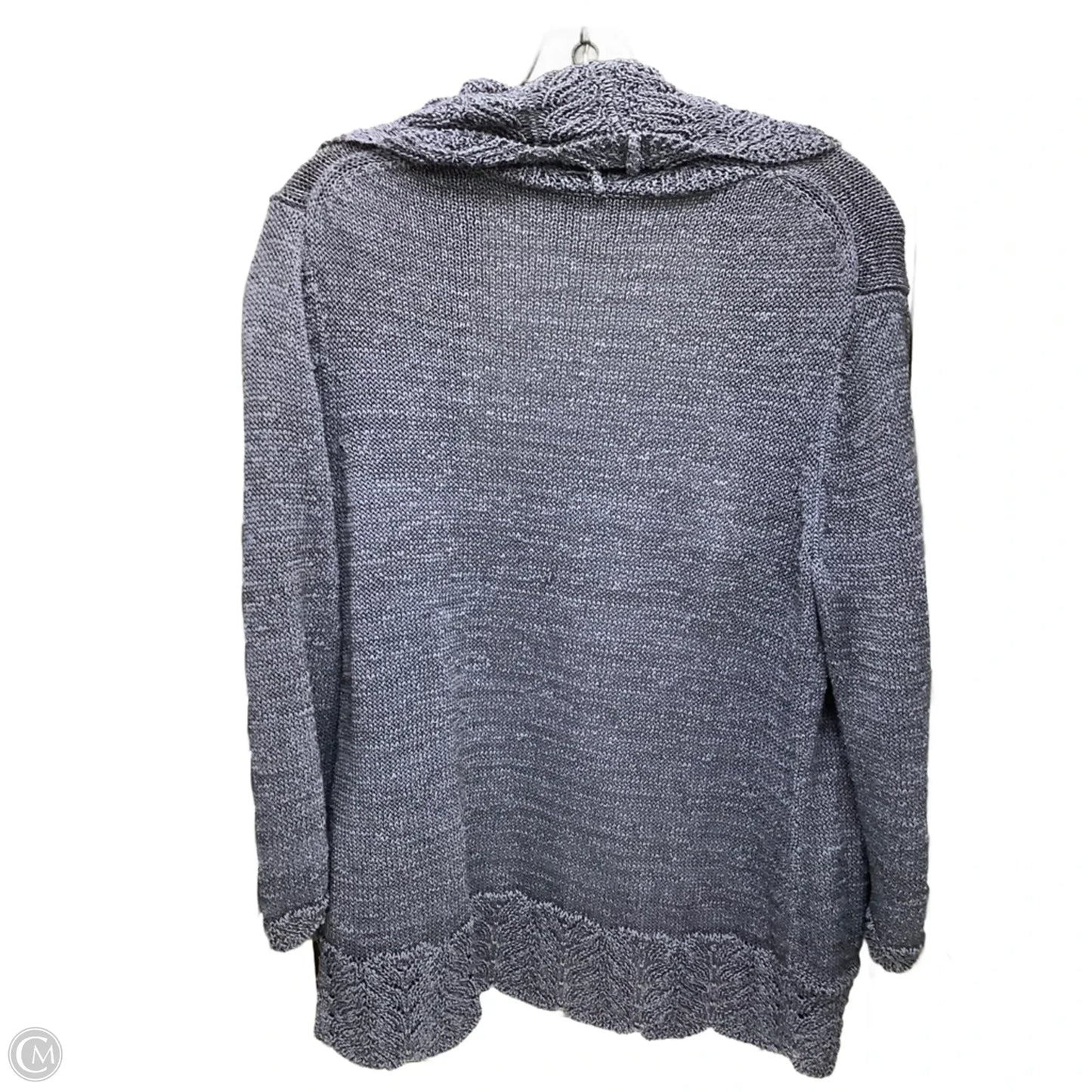 Sweater Cardigan By Coldwater Creek In Blue, Size: M
