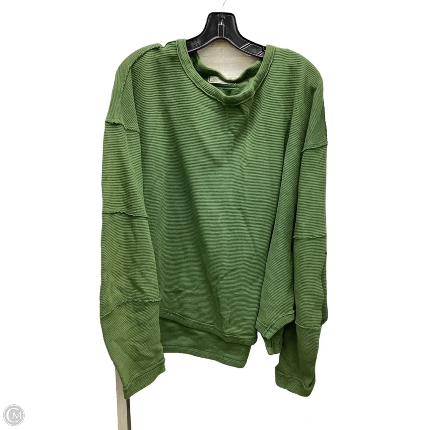 Top Long Sleeve By We The Free In Green, Size: L
