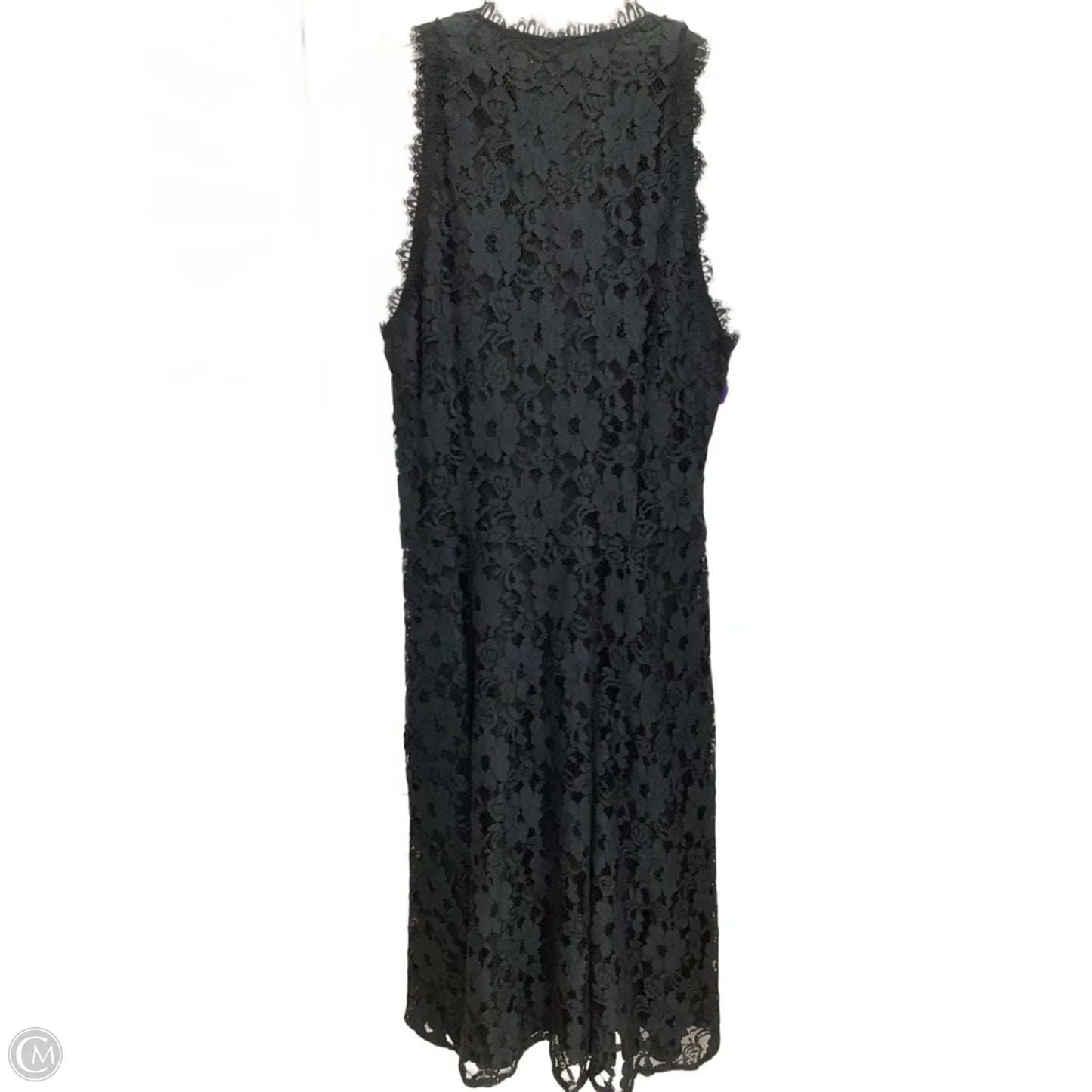 Dress Casual Midi By Talbots In Black, Size: 10