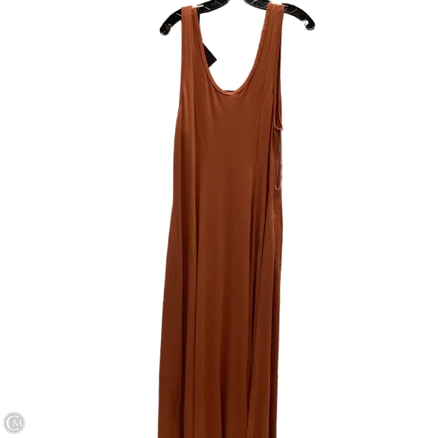 Dress Casual Maxi By Ava & Viv In Brown, Size: Xxl