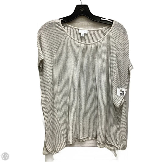 Top Sleeveless By Pure Jill In Striped Pattern, Size: M