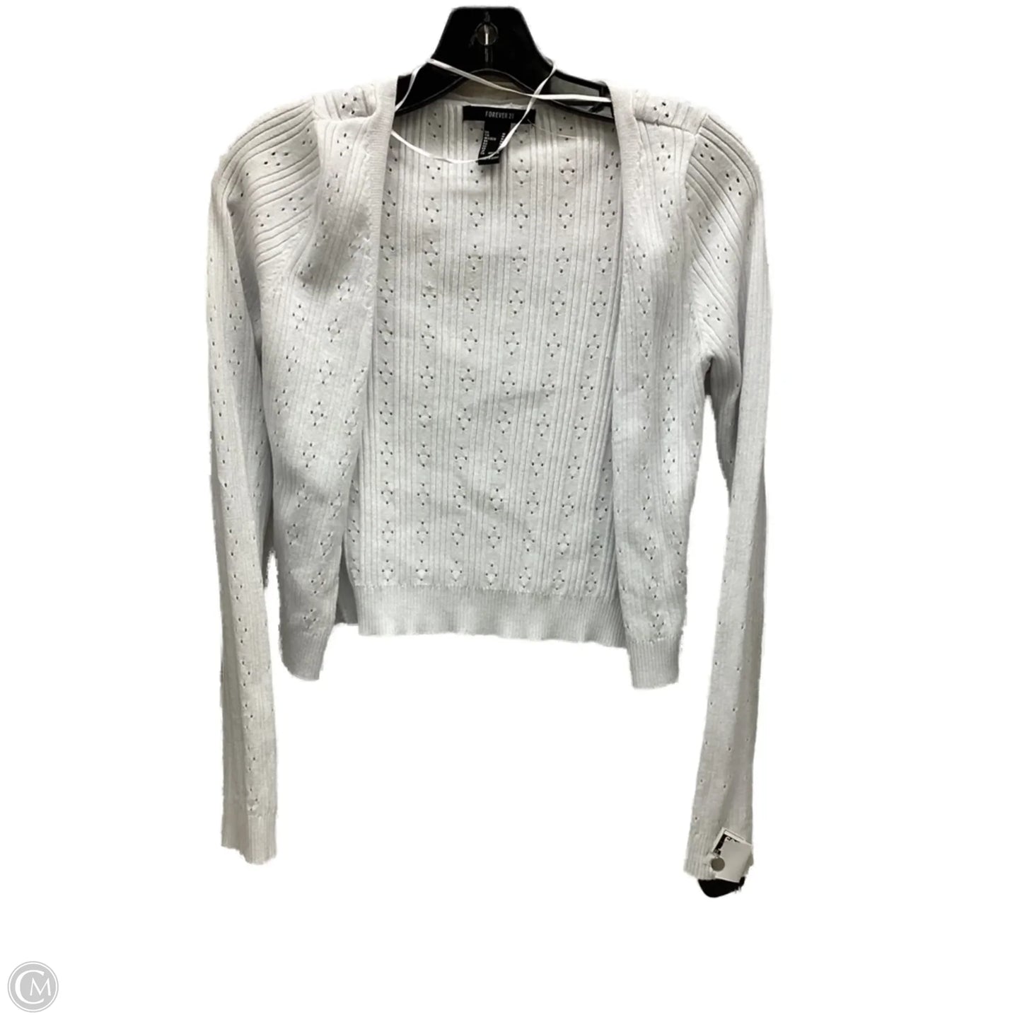Cardigan By Forever 21 In White, Size: M
