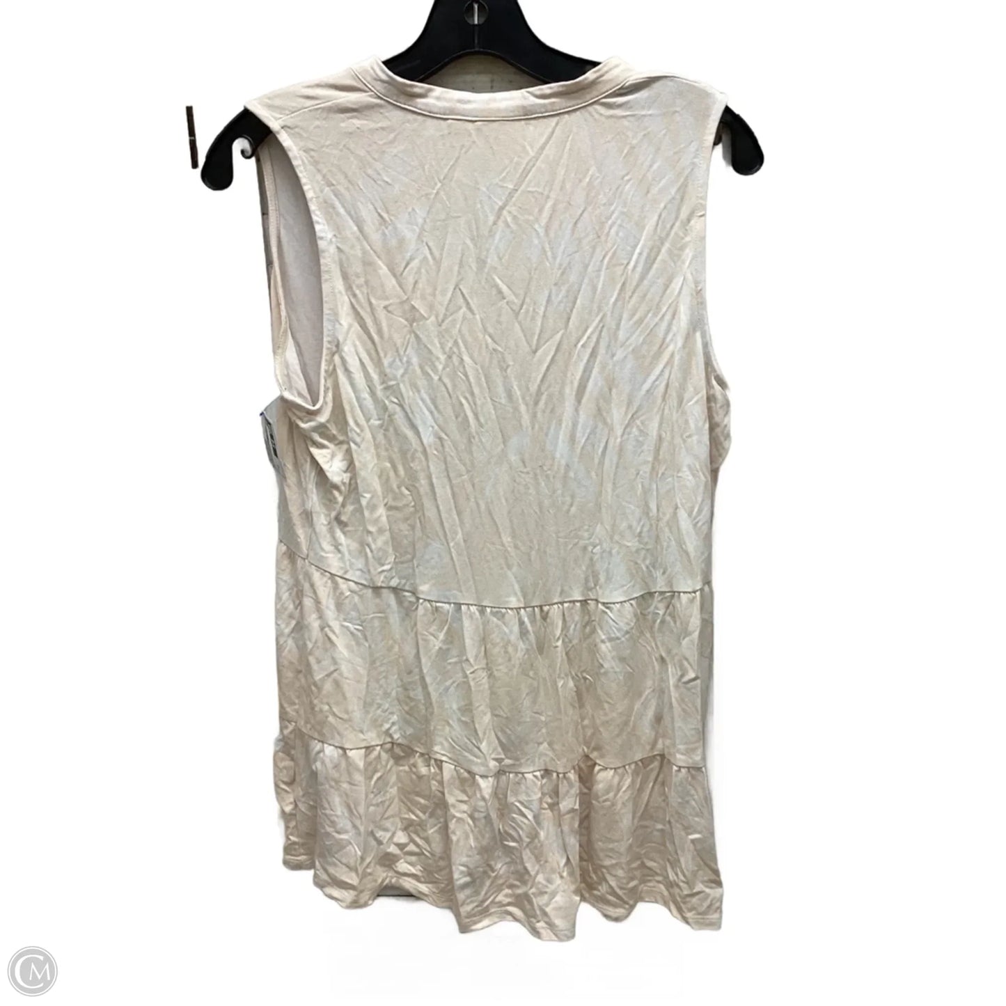 Top Sleeveless By New Directions In Peach, Size: Mp