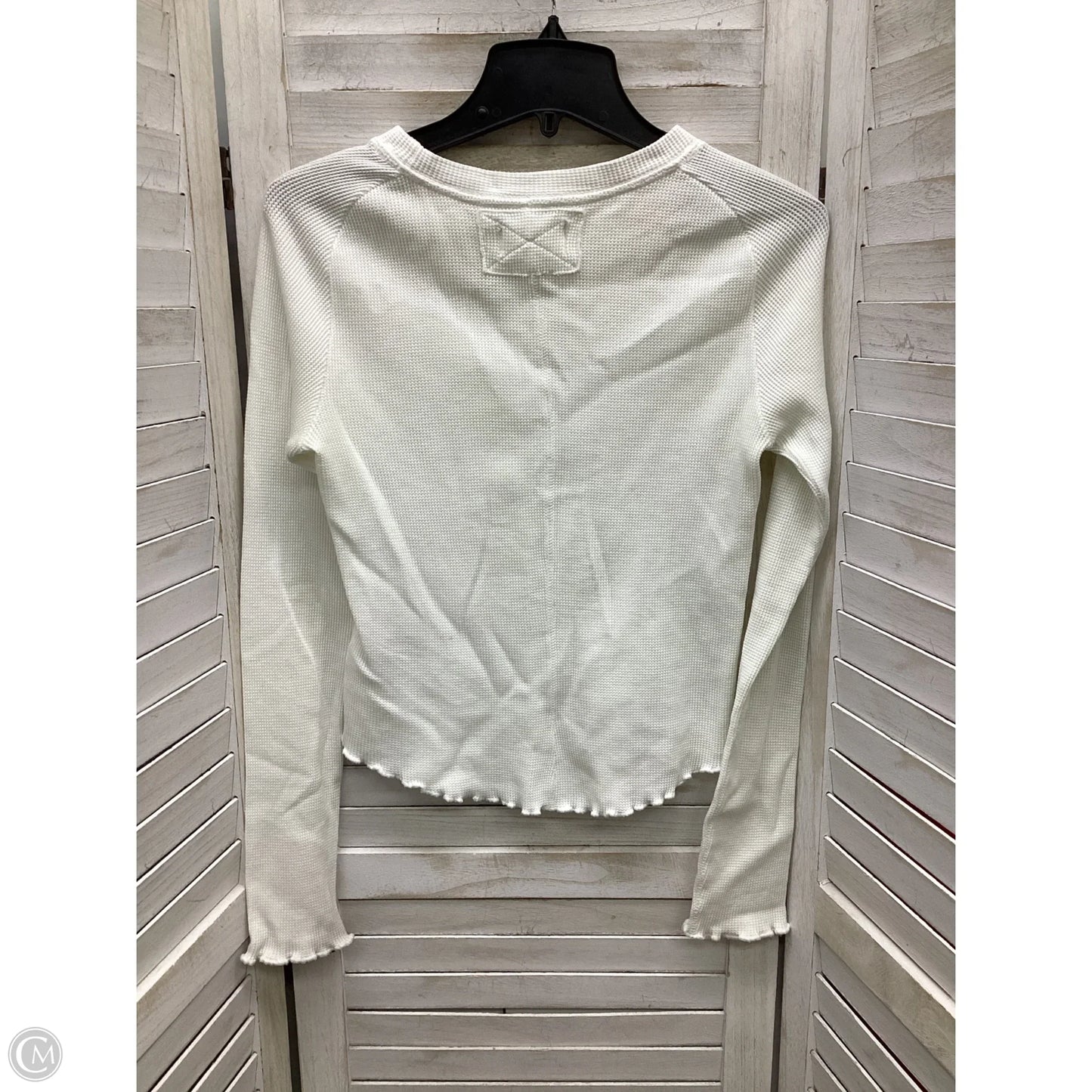 Top Long Sleeve By We The Free In White, Size: Xs