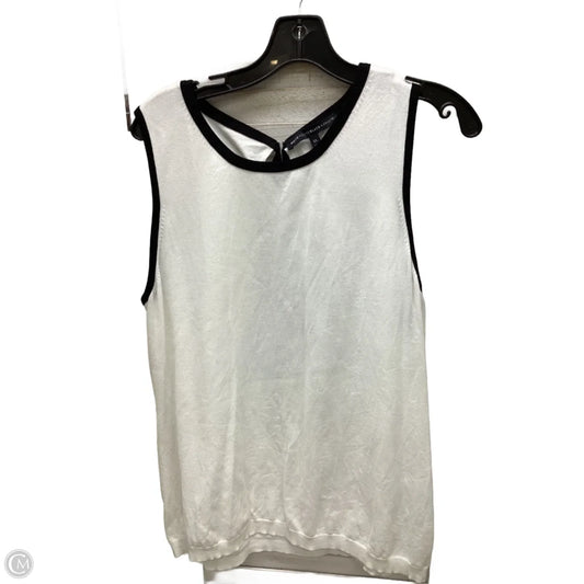 Top Sleeveless By White House Black Market In Ivory, Size: Xl