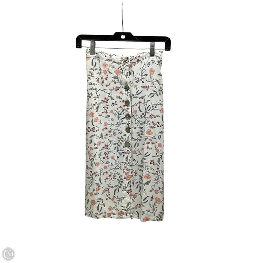 Skirt Maxi By Japna In Floral Print, Size: Xs