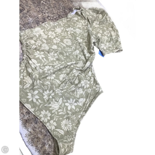 Bodysuit By Free People In Floral Print, Size: S